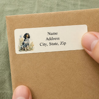 Personalised Bluetick Coonhound