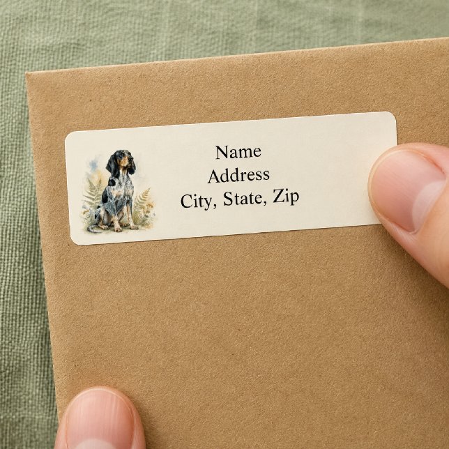 Personalised Bluetick Coonhound  (Creator Uploaded)