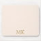 Personalised Blush Pink Gold Monogram Initials