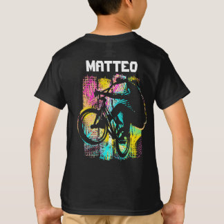 Personalised Bmx T-Shirt  - Classic Bmx Bike 