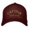 Personalised Boat Name Captain Hat
