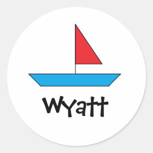 Personalised "Boat" Stickers