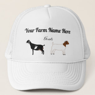 Personalised Boer and Nubian Goats Trucker Hat