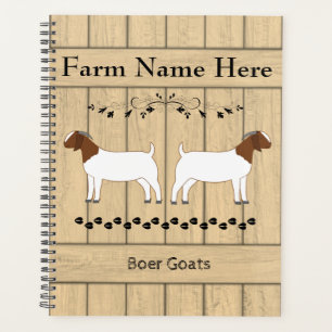 Personalised Boer Goat Farm Planner