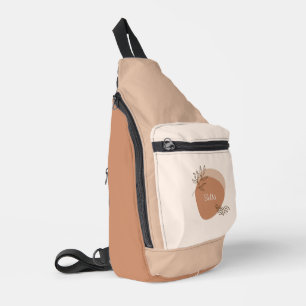 Personalised boho modern sling bag