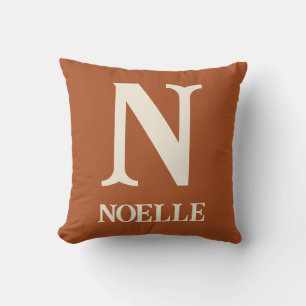 Personalised Boho Safari Nursery Monogram Cushion