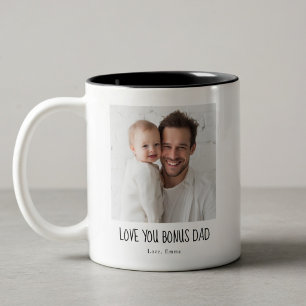 Personalised Bonus Dad Photo Mug – Custom Step Dad