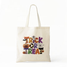 Personalised BOO Crew Halloween Tote Bag