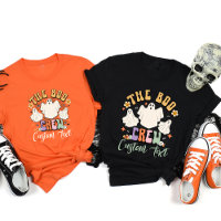 Personalised Boo Crew Matching Halloween Friend