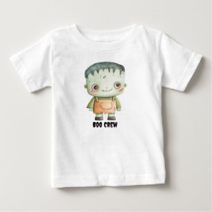 Personalised "Boo Crew" T-Shirt with Frankenstein