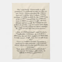 Personalised Book Quote Text Pride & Prejudice