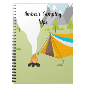 Personalised Book with a camping theme