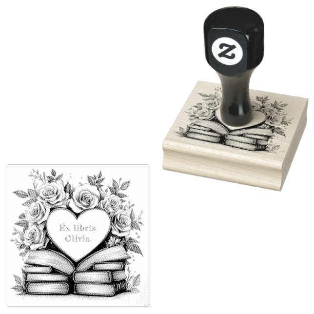 Personalised Bookowner Stamp for Book Lovers (Stamped)