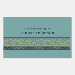 Personalised Bookplate Sticker