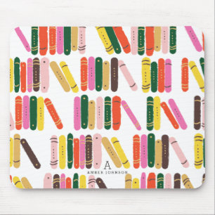 Personalised Bookworm Mouse Mat