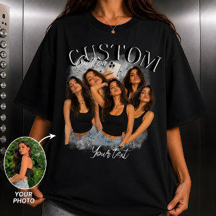 Personalised bootleg 90s Retro Girlfriend Vintage T-Shirt