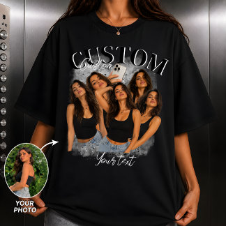 Personalised bootleg 90s Retro Girlfriend Vintage T-Shirt