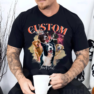 Personalised Bootleg Retro Vintage Funny Rap T-Shirt