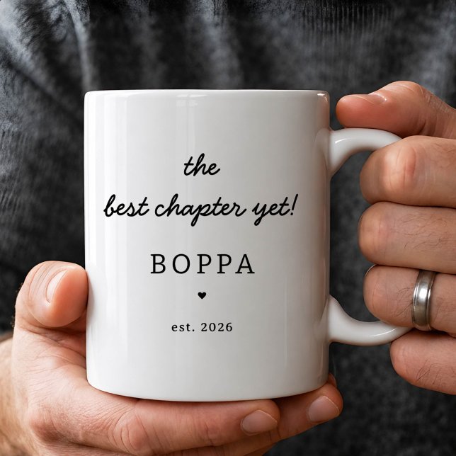 Personalised Boppa Mug New Grandpa Gift (Creator Uploaded)