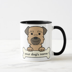 Personalised Border Terrier Mug