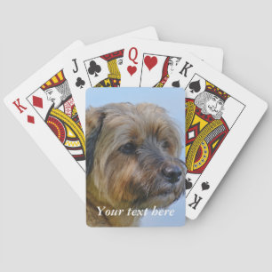 Personalised Border Terrier Playing Cards