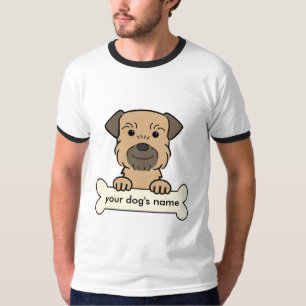 Personalised Border Terrier T-Shirt