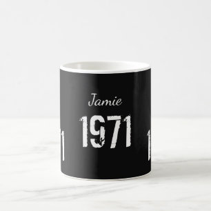 Personalised Born in 1971 50th Birthday Mug