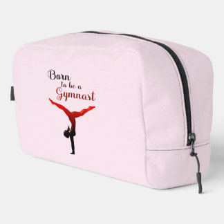 Personalised Born to be a Gymnast Toiletry Bag