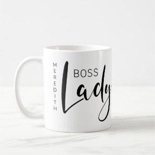 Personalised Boss Lady Logo Coffee Mug