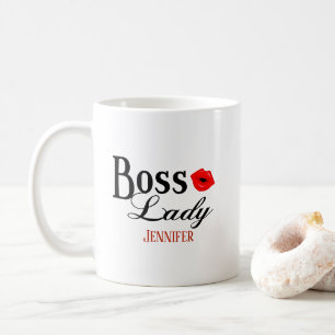 Personalised  Boss Lady  Mug