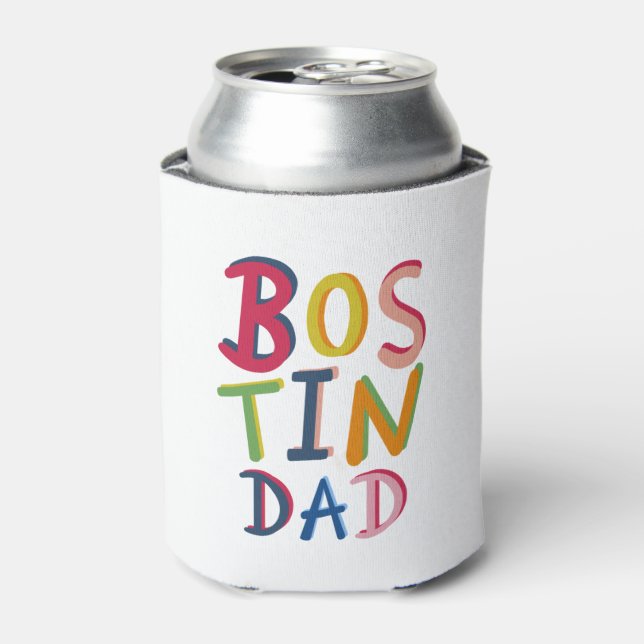 Personalised Bostin Dad Black Country Can Cooler (Can Front)