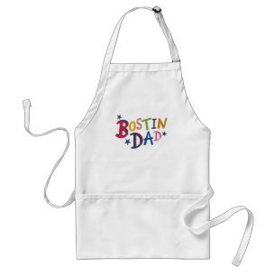 Personalised Bostin Dad Black Country Standard Apron