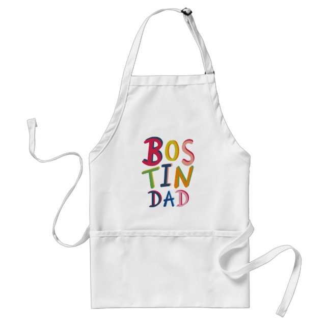 Personalised Bostin Dad Black Country  Standard Apron (Front)