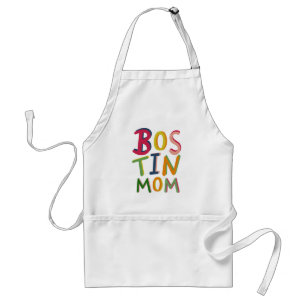 Personalised Bostin Mom Black Country Standard Apron