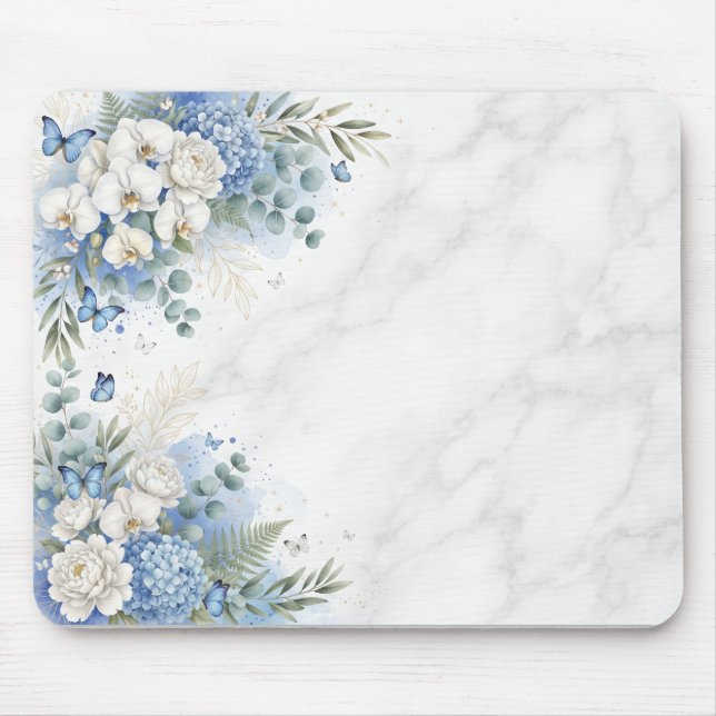 Personalised Botanical Mouse Pad (Front)