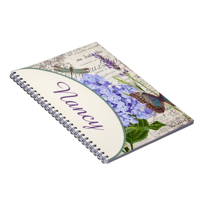 Personalised Botanical Notebook (Right Side)