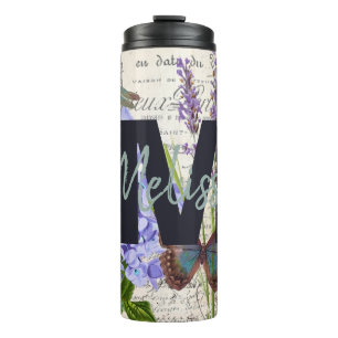 Personalised Botanical Thermal Tumbler