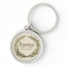 Personalised Botanical Wreath | Custom Name Co