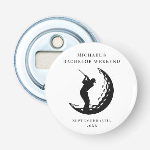 Personalised Bottle Opener   Bachelor Golf Weekend