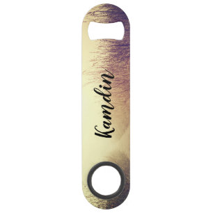Personalised Bottle Opener Sunrise Pathway Walkway