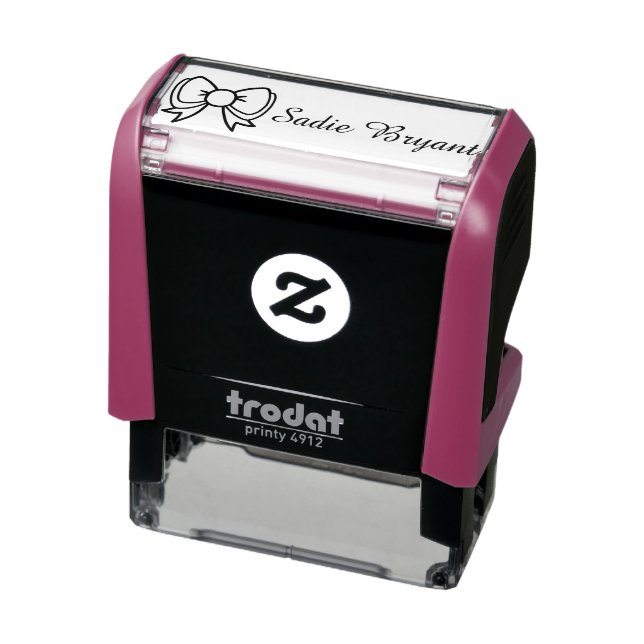 Personalised Bow Name Stamp (Product)