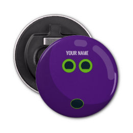 Personalised Bowling Ball Custom Colours Bottle Opener