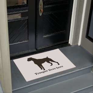 Personalised Boxer Doormat