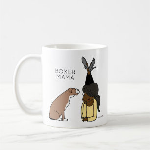 Personalised Boxer Mama Coffee Mug