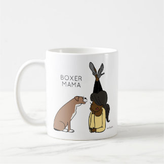 Personalised Boxer Mama Coffee Mug