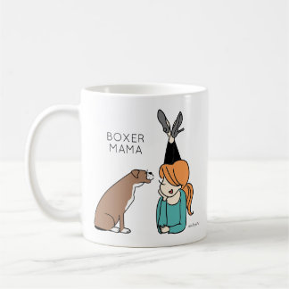 Personalised Boxer Mama Coffee Mug
