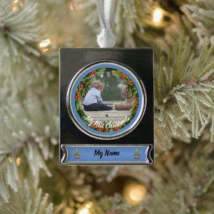 Personalised Boy Baby's 1st Christmas Ornament