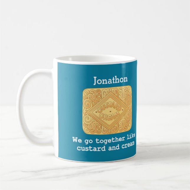 Personalised Boyfriend Biscuit Mug (Left)
