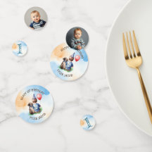 Personalised Boy's First Birthday | Photo Template