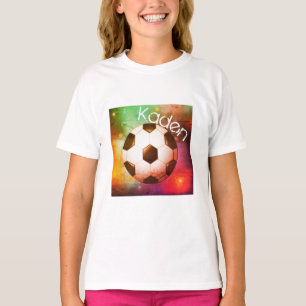 Personalised Boys Soccer Tee